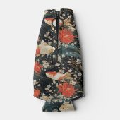 Japans Koi Vis Naadloos Patroon Flesjeskoeler (Achterkant)