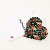 Japans Koi Vis Naadloos Patroon Notitieboek (Binnen)