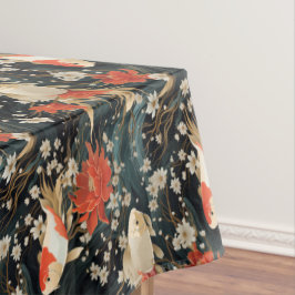 Japans Koi Vis Naadloos Patroon Tafelkleed