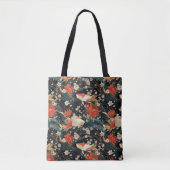 Japans Koi Vis Naadloos Patroon Tote Bag (Voorkant)