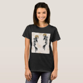Japans Koi Vis Patroon T-shirt (Voorkant volledig)