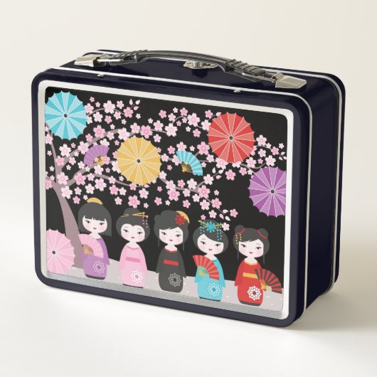 Japans Kokeshi Dolls Black (Achterkant)