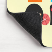 Japans kokeshi-pop muismat (Hoek)