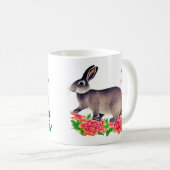 Japans konijn met volken - Jaar van het konijn Koffiemok (Voorkant rechts)