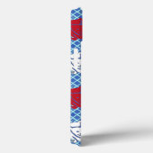 Japans konijnenblad, groen, blauw en wit Case-Mate iPhone case (Achterkant / Rechts)