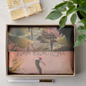  Japans kraan #2 Strijdpapier voor ontkoppeling Tissuepapier (Geschenk)