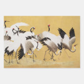  japans kraan vogel koppels inpakpapier vel (Voorkant 3)