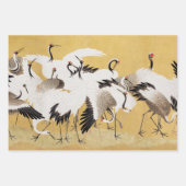  japans kraan vogel koppels inpakpapier vel (Voorkant 2)