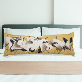 japans kraan vogel koppels lichaamskussen