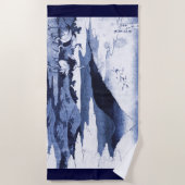 Japans kraanband handdoek (Voorkant)