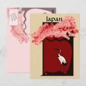 Japans kraanBriefkaart Briefkaart (Voorkant / Achterkant)