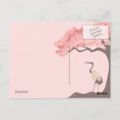 Japans kraanBriefkaart Briefkaart (Achterkant)
