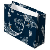 Japans kraanpaar groot cadeauzakje (Voorkant Gekanteld)