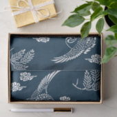 Japans kraanpaar tissuepapier (Geschenk)