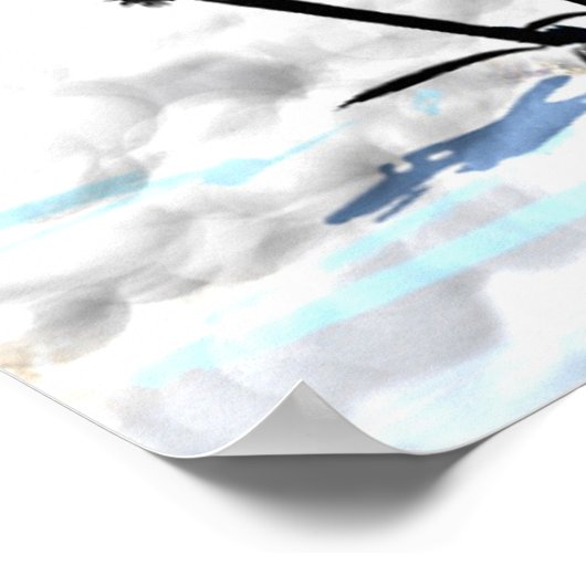 Japans kraanPoster Poster (Hoek)