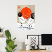 Japans kraanPoster Poster (Thuiskantoor)