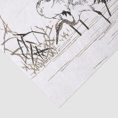 Japans kraanvogel - Wildlife - weefselpapier Tissuepapier (Detail)