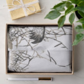 Japans kraanvogel - Wildlife - weefselpapier Tissuepapier (Geschenk)