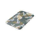 Japans kraanvogelpatroon badmat (Gekanteld)