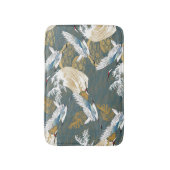 Japans kraanvogelpatroon badmat (Voorkant Verticaal)