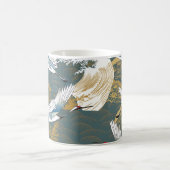 Japans  kraanvogelpatroon koffiemok (Center)