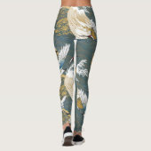 Japans  kraanvogelpatroon leggings (Achterkant)