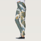 Japans  kraanvogelpatroon leggings (Links)