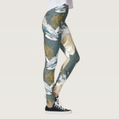 Japans  kraanvogelpatroon leggings (Rechts)