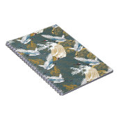 Japans  kraanvogelpatroon notitieboek (Rechterzijde)