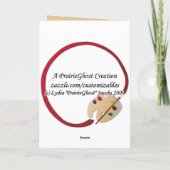 Japans kraanWenskaart Kaart (Achterkant)