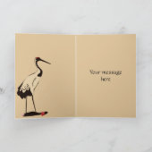 Japans kraanWenskaart Kaart (Binnen)