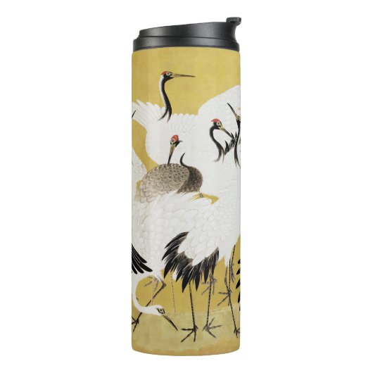 Japans kranen Bird Classic Thermosbeker (Gedraaid links)