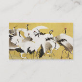 Japans kranen Bird Classic Visitekaartje (Achterkant)