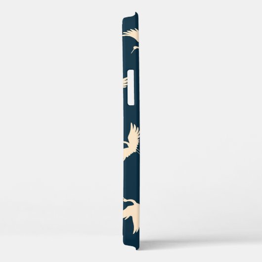 Japans kranen silhouet  patroon Case-Mate iPhone case (Achterkant / Rechts)