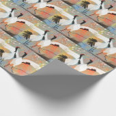 Japans krantenpapier voor kraanfotografie cadeaupapier (Hoek)