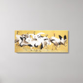 Japans kudde kranen,  afdrukken, canvas afdruk (Voorkant)