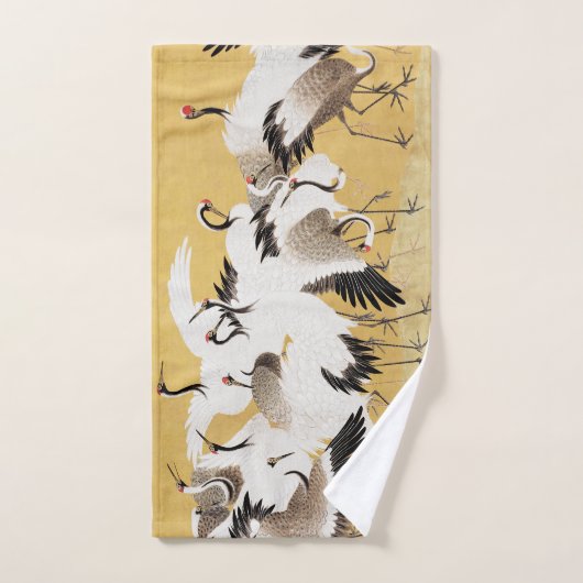 Japans kuddekranen  Vogelrijk Classic Bad Handdoek (Handdoek)