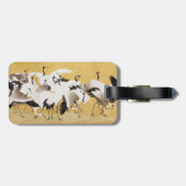 Japans kuddekranen  Vogelrijk Classic Bagagelabel (Achterkant horizontaal)