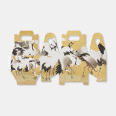 Japans kuddekranen Vogelrijk Classic Bedankdoosjes (Uitgevouwen)