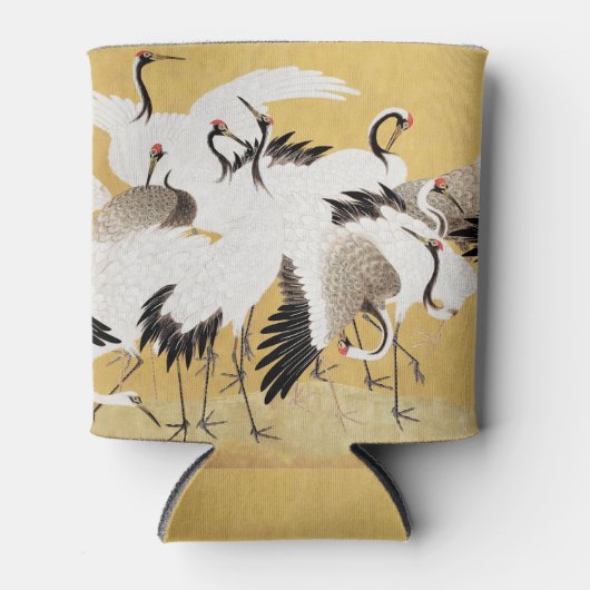 Japans kuddekranen  Vogelrijk Classic Blikjeskoeler (Voorkant)