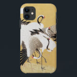 Japans kuddekranen  Vogelrijk Classic Case-Mate iPhone Case<br><div class="desc">Dit afbeelding is gebaseerd op de  schilderkunst van Ishida Yutei uit de 18e eeuw. Origineel publiek afbeelding van het Minneapolis Institute of Art.</div>