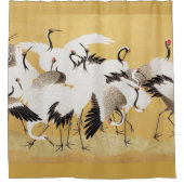 Japans kuddekranen  Vogelrijk Classic Douchegordijn (Voorkant)