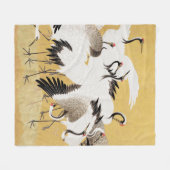Japans kuddekranen  Vogelrijk Classic Fleece Deken (Voorkant (Horizontaal))