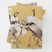 Japans kuddekranen  Vogelrijk Classic Inpakpapier Vel (In situ)