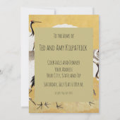 Japans kuddekranen  Vogelrijk Classic Kaart (Achterkant)