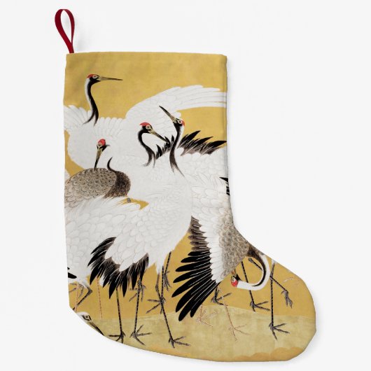 Japans kuddekranen  Vogelrijk Classic Kleine Kerstsok (Voorkant)