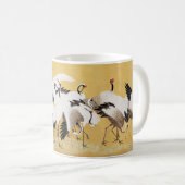 Japans kuddekranen  Vogelrijk Classic Koffiemok (Voorkant rechts)