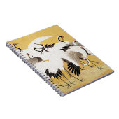Japans kuddekranen  Vogelrijk Classic Notitieboek (Rechterzijde)