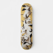 Japans kuddekranen  Vogelrijk Classic Persoonlijk Skateboard (Voorkant)