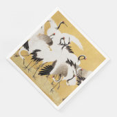 Japans kuddekranen  Vogelrijk Classic Servet (Hoek)